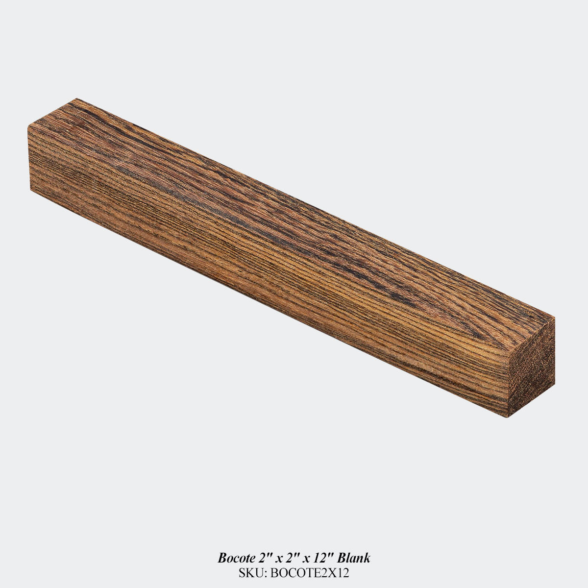 bocote 2 x 2 x 12 blank