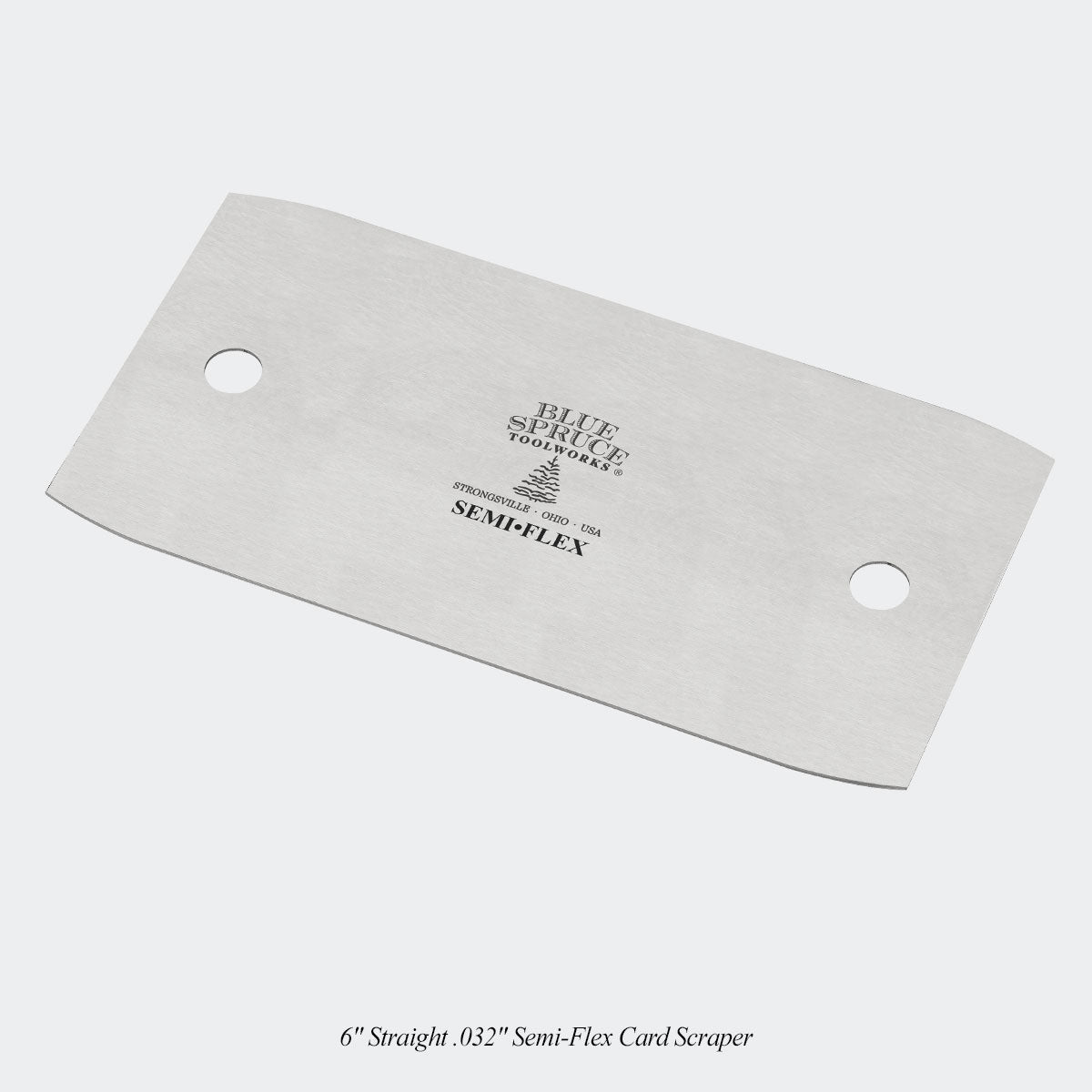 Card Scrapers - Straight 6 Inch