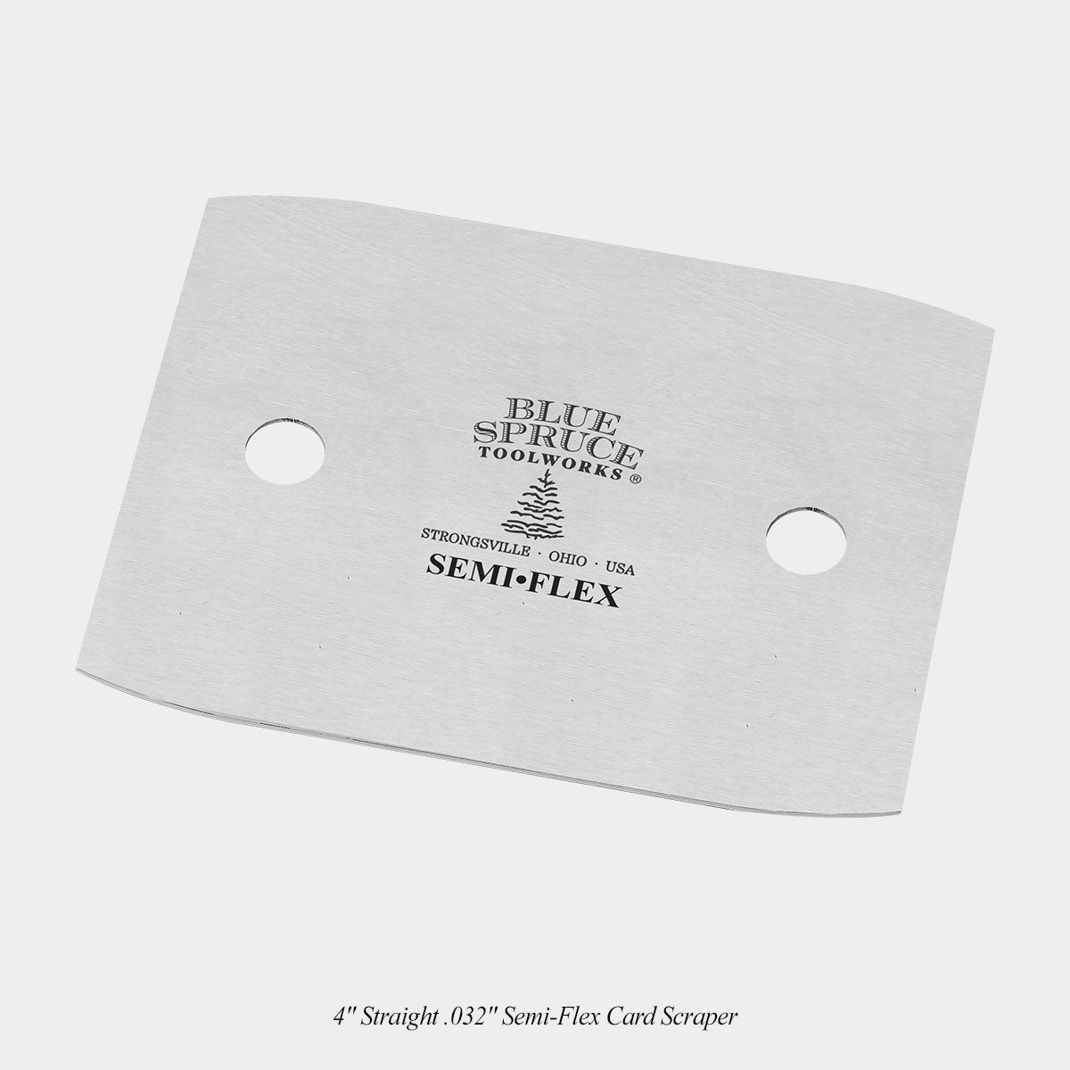 Card Scrapers - Straight 4 Inch