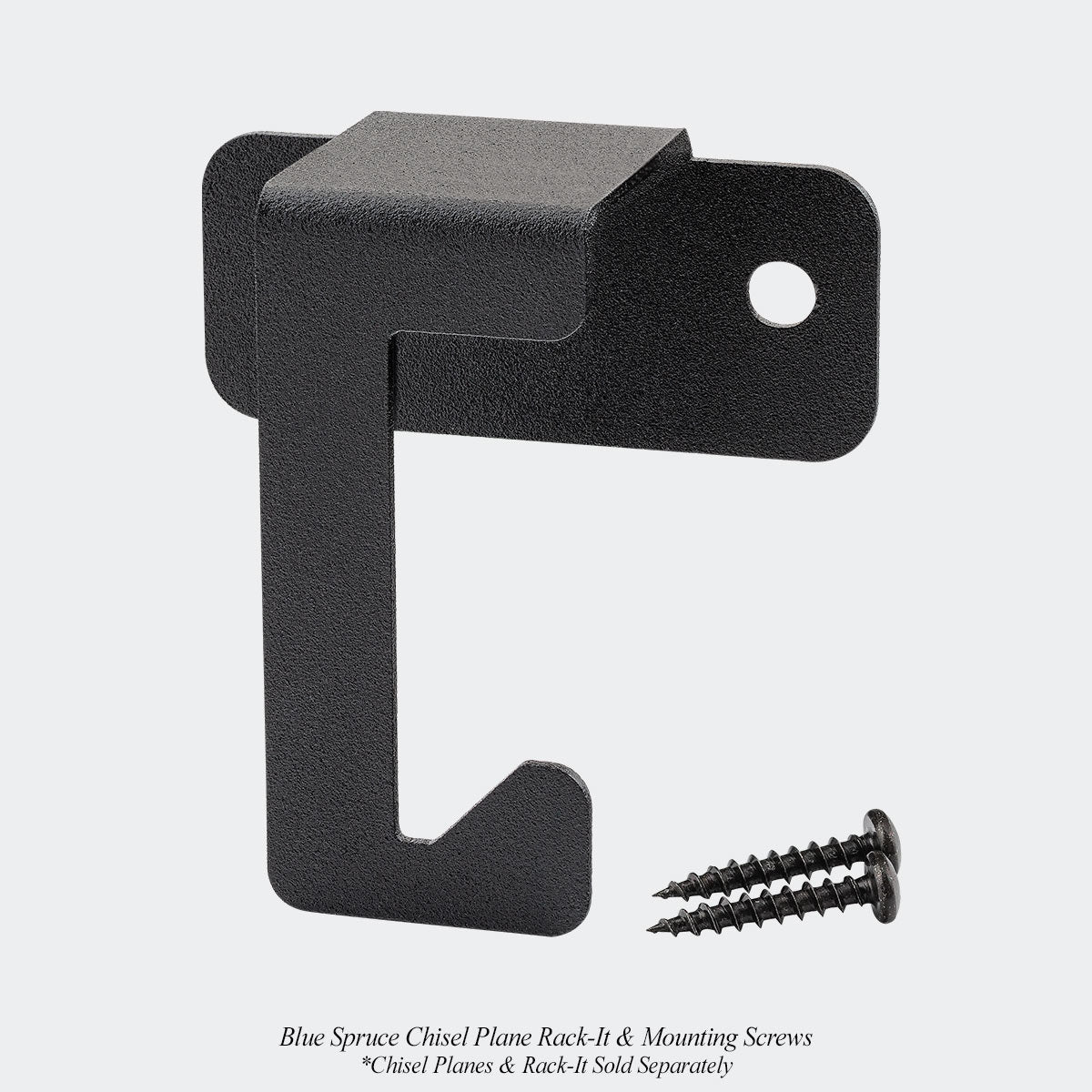Blue Spruce Chisel Plane Rack-It & Mounting Screws. *Chisel Planes & Rack-It Sold Separately