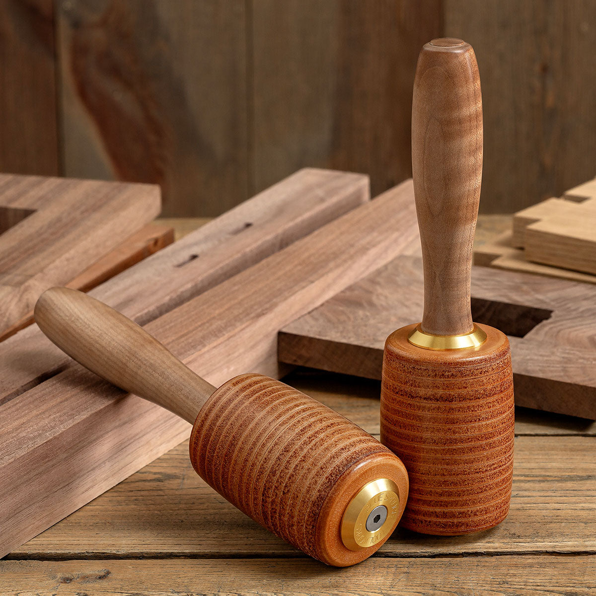 Blue Spruce Leather Assembly Mallet