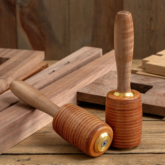 Blue Spruce Leather Assembly Mallet