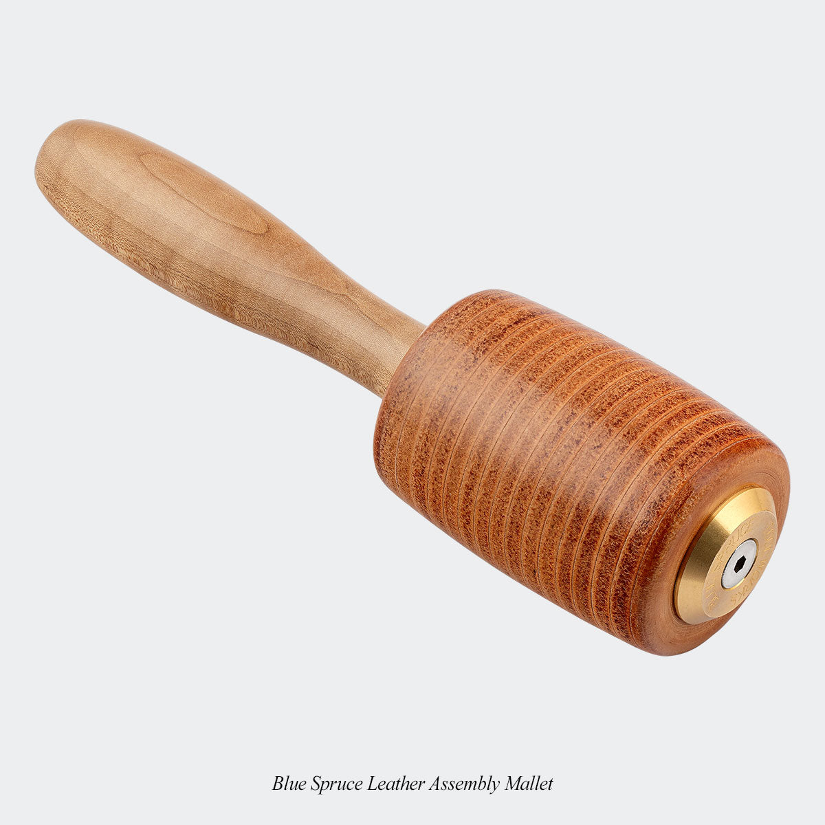 Blue Spruce Leather Assembly Mallet