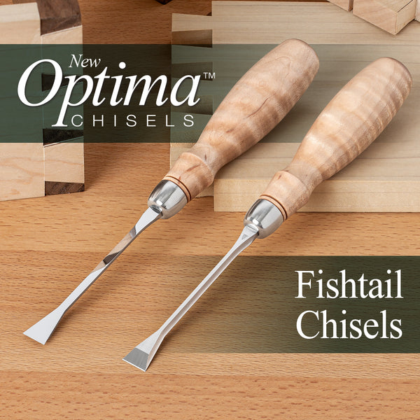 Optima Fishtail Chisels from Blue Spruce Toolworks Blue Spruce Prospect