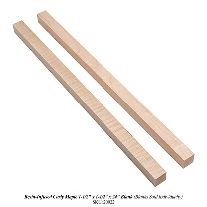 Curly Maple Turning Blanks