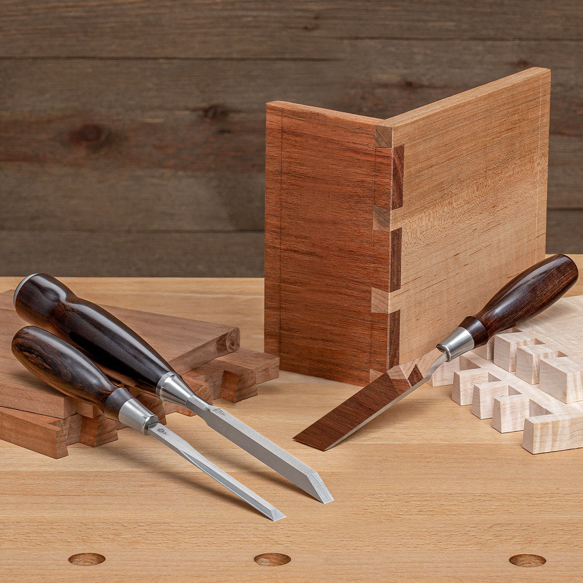 Limited Small-Batch African Blackwood Chisel Sets