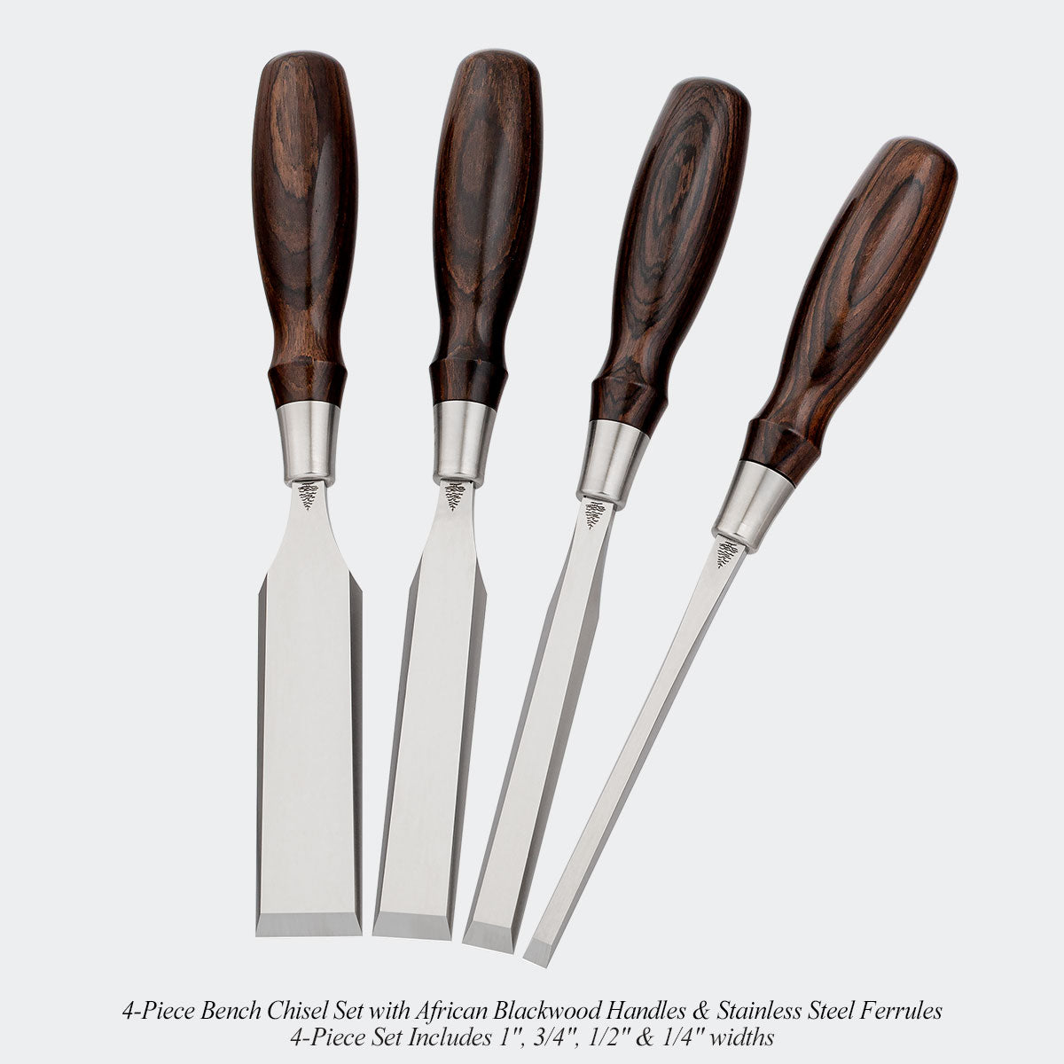 Limited Small-Batch African Blackwood Chisel Sets