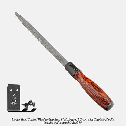 Limited-Run Liogier Hand-Stitched Rasps with Custom Cocobolo Handles