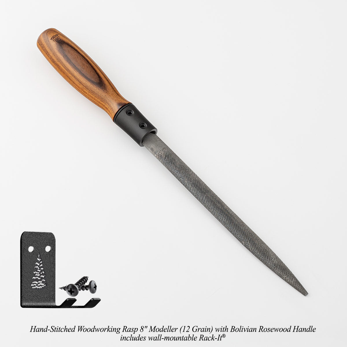 Hand-Stitched Woodworking Rasps | Blue Spruce & Liogier