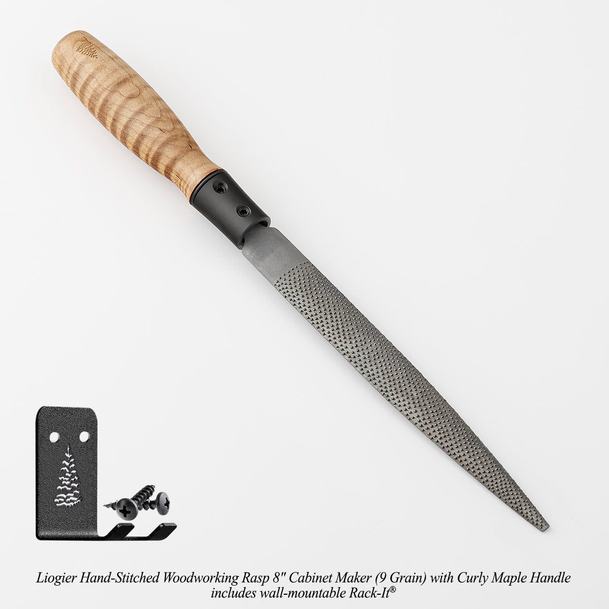 Hand-Stitched Woodworking Rasps | Blue Spruce & Liogier