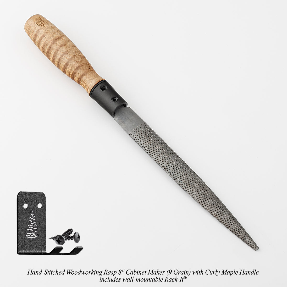 Hand-Stitched Woodworking Rasps | Blue Spruce & Liogier