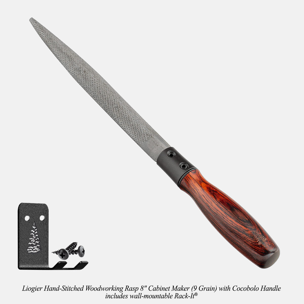 Limited-Run Liogier Hand-Stitched Rasps with Custom Cocobolo Handles