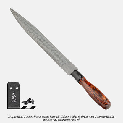 Limited-Run Liogier Hand-Stitched Rasps with Custom Cocobolo Handles