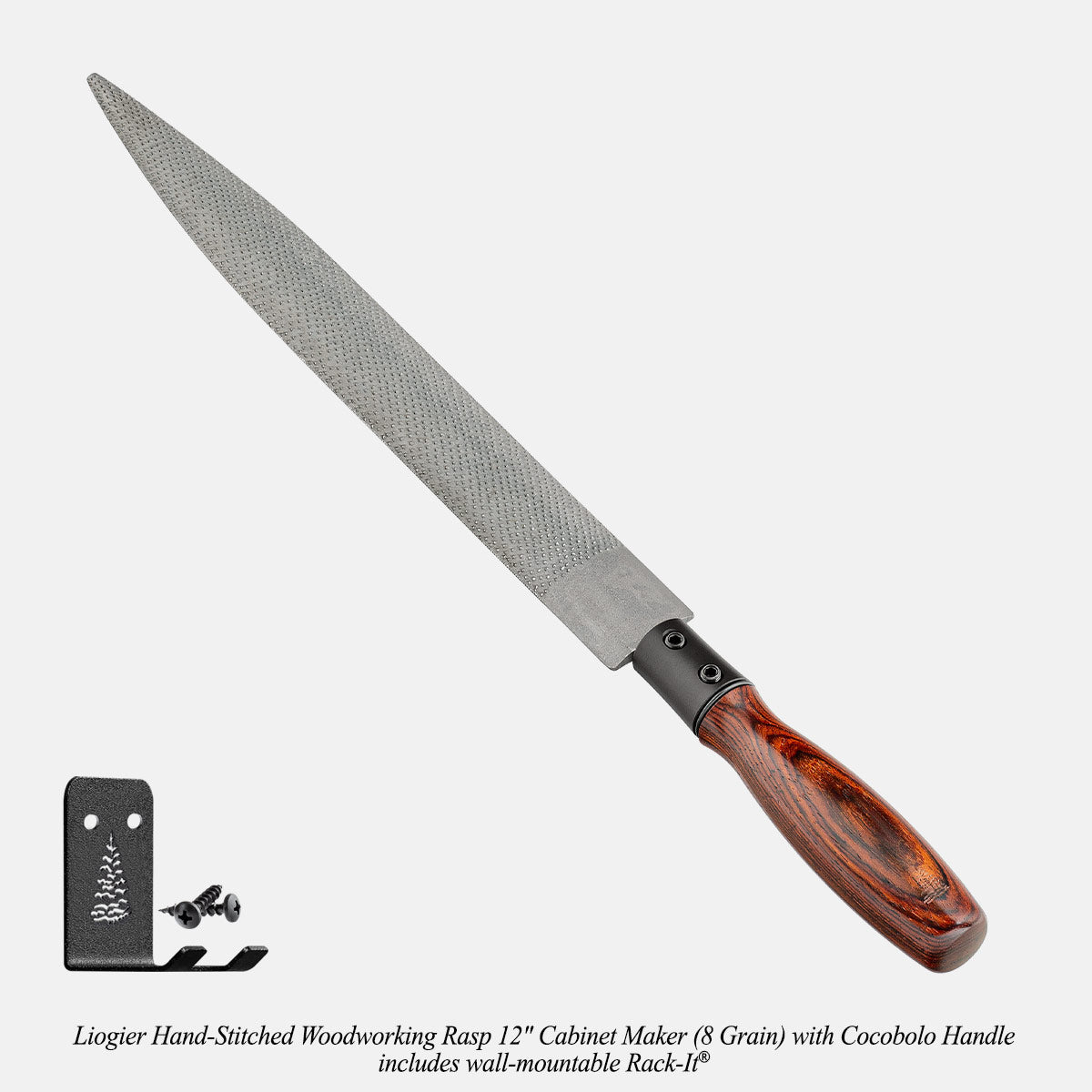 Limited-Run Liogier Hand-Stitched Rasps with Custom Cocobolo Handles