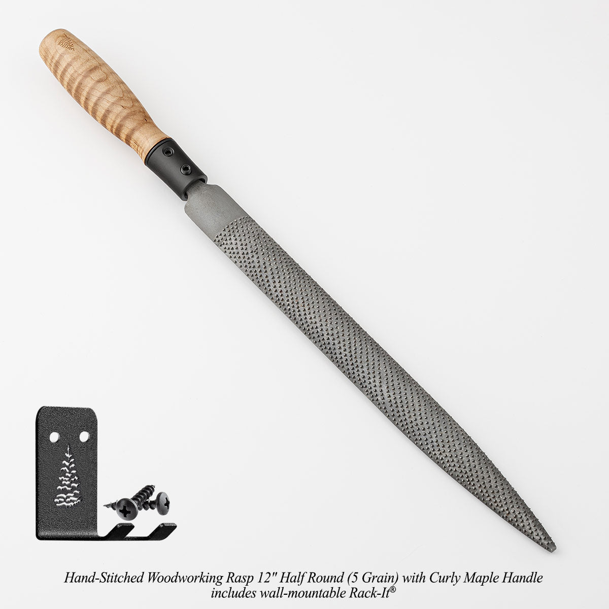 Hand-Stitched Woodworking Rasps | Blue Spruce & Liogier