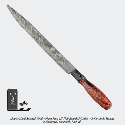Limited-Run Liogier Hand-Stitched Rasps with Custom Cocobolo Handles