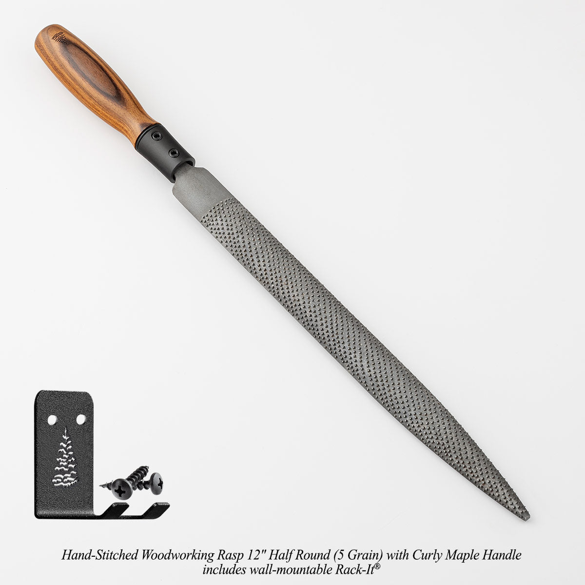 Hand-Stitched Woodworking Rasps | Blue Spruce & Liogier