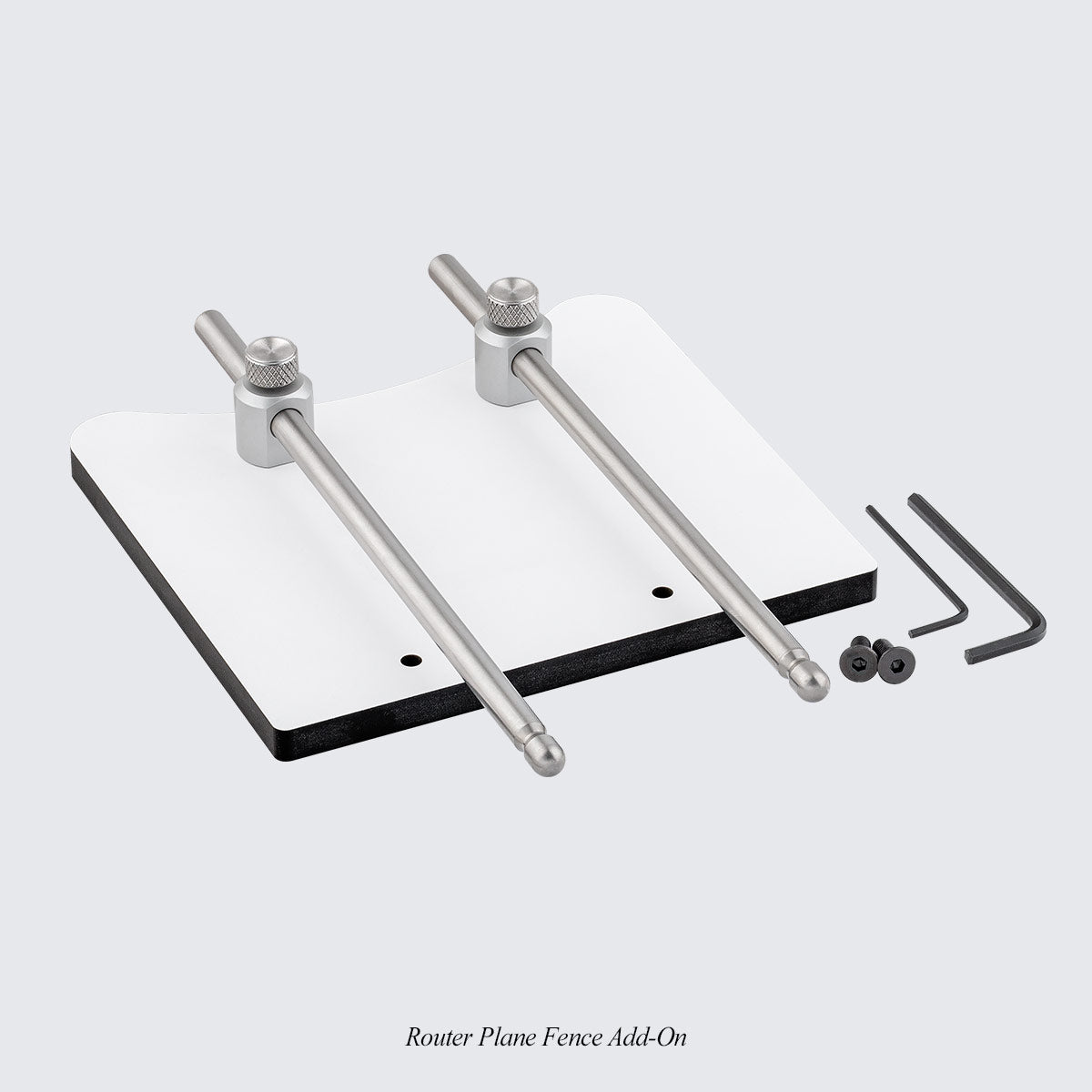 blue spruce router plane fence add-on