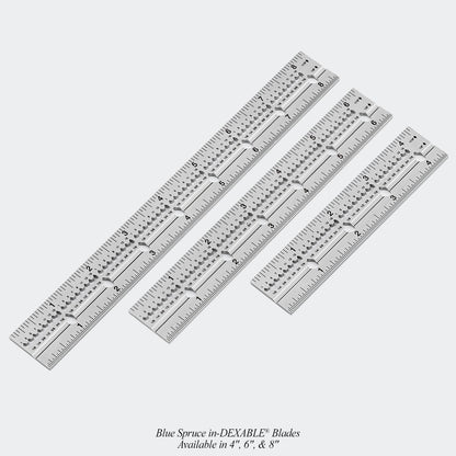 in-DEXABLE Joiner's Combination Squares