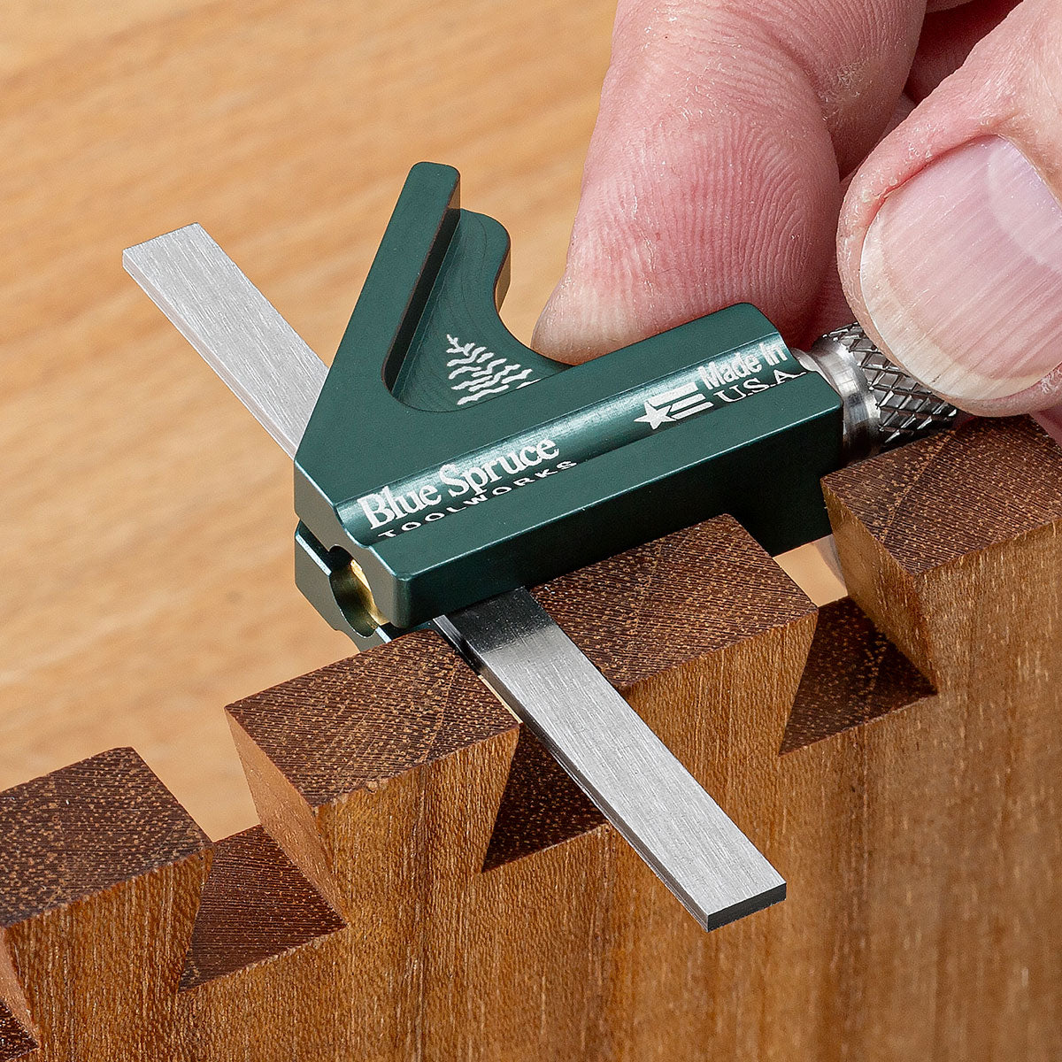 Mini Combination Square with 1/4" and 1/2" Blades