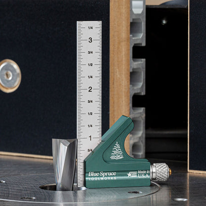 Mini Combination Square with 1/4" and 1/2" Blades