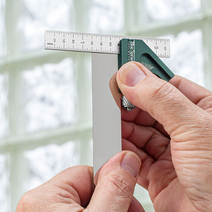 Mini Combination Square with 1/4" and 1/2" Blades
