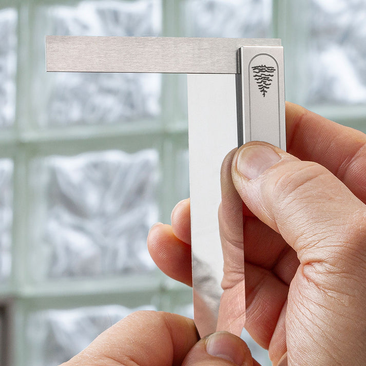 Micro-Combination Square and Micro-Double Square – Blue Spruce Toolworks