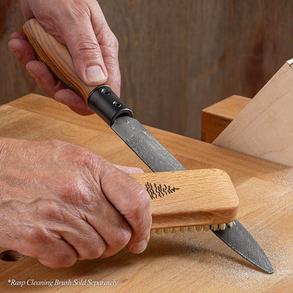 Hand-Stitched Woodworking Rasps | Blue Spruce & B&B Artigiana