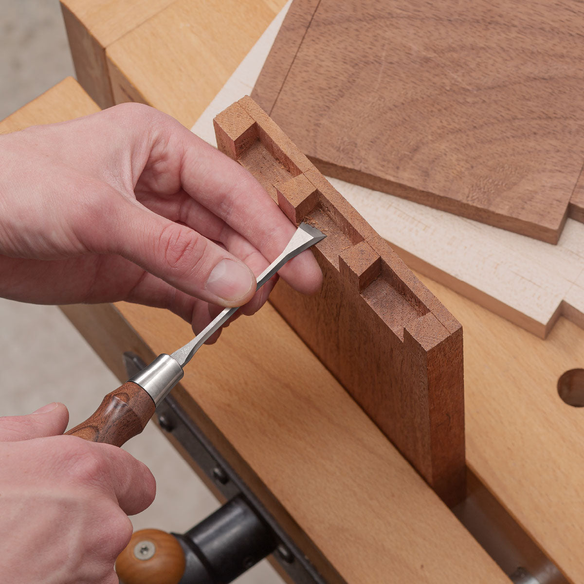 Bolivian Rosewood Chisel Sets