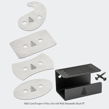 Card Scrapers - Midi