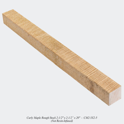 Curly Maple Turning Blanks