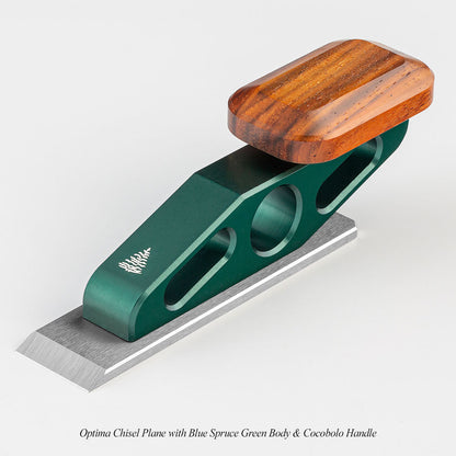 chisel plane green cocobolo