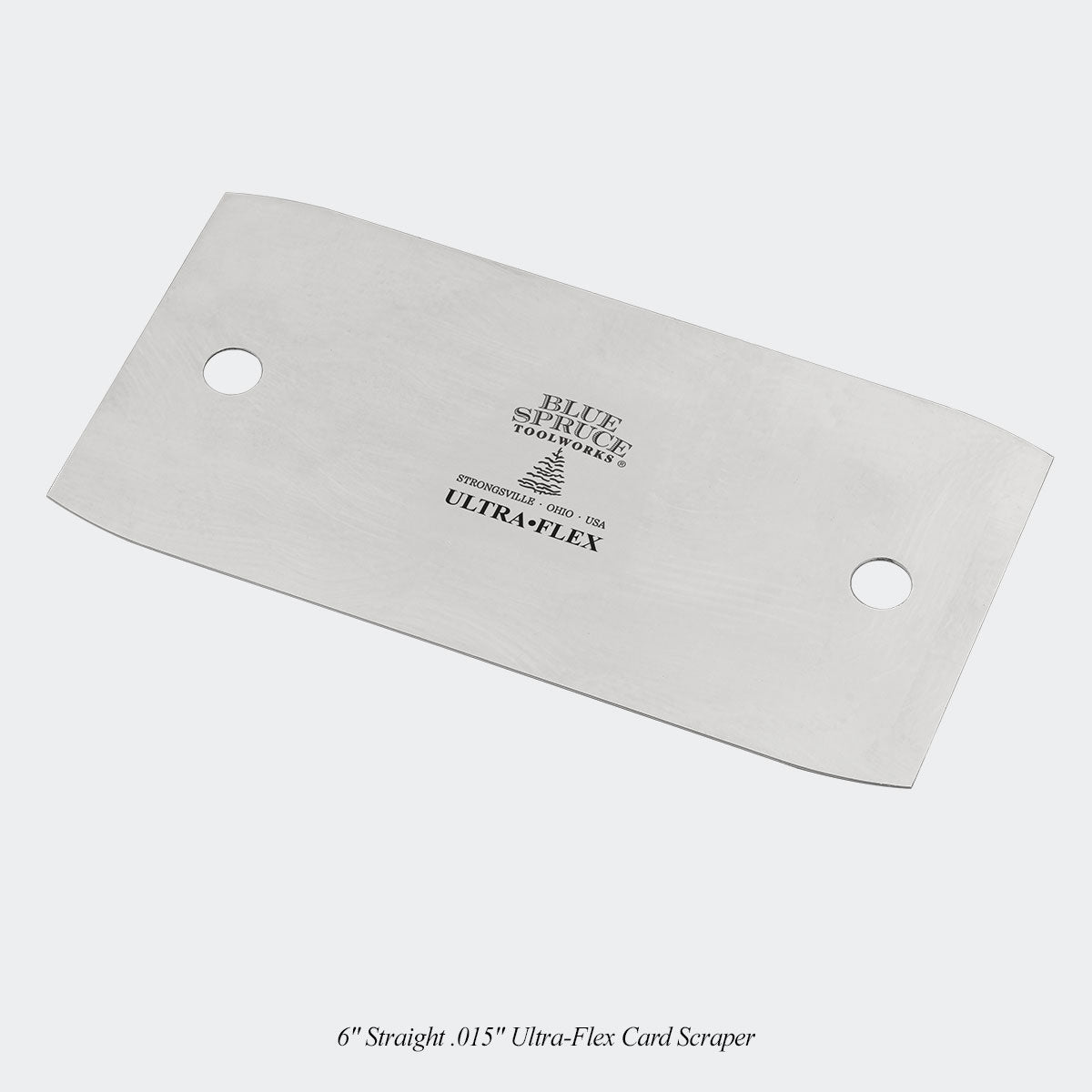 Card Scrapers - Straight 6 Inch