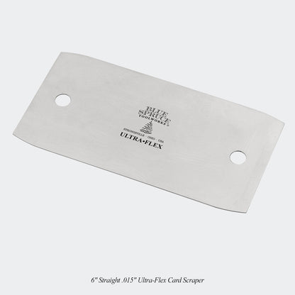 Card Scrapers - Straight 6 Inch