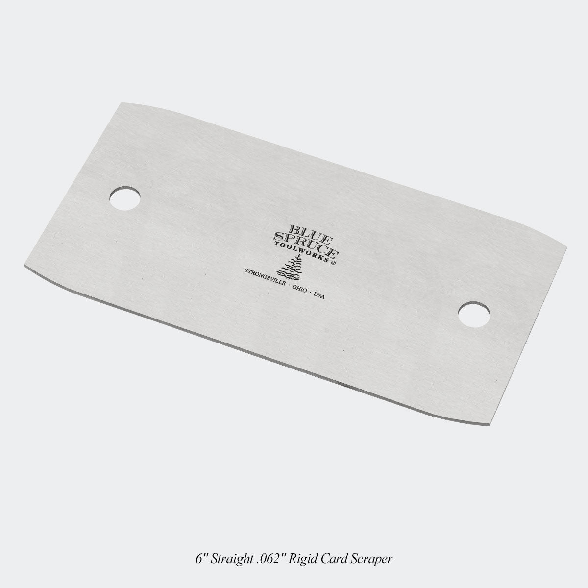 Card Scrapers - Straight 6 Inch