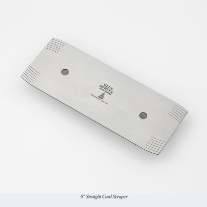 8 inch straight card scraper 