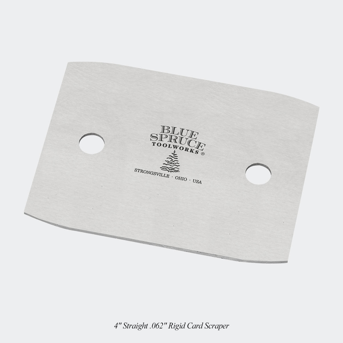 Card Scrapers - Straight 4 Inch