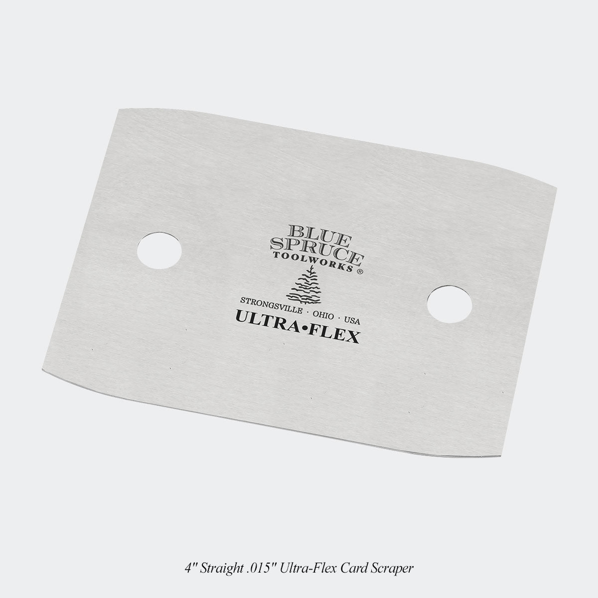 Card Scrapers - Straight 4 Inch