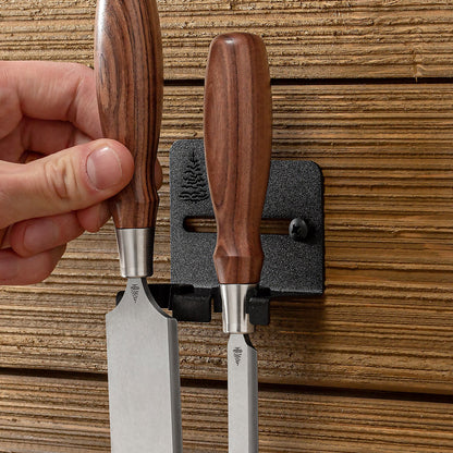 Chisel Rack-It | Wall-Mountable Storage For Blue Spruce Chisels