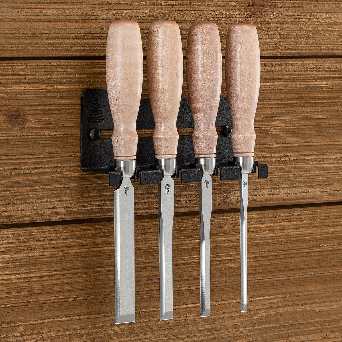 Bench Top Chisel Rack Blue Spruce Chisel Rack-It – Wall-Mountable Tool Organizer – Blue ...