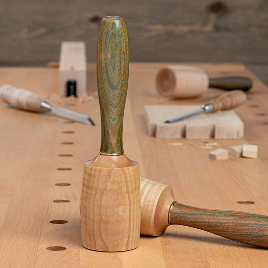 16-ounce Lignum Vitae Round Mallet