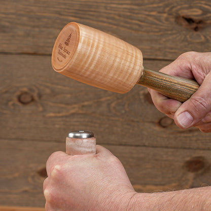 16-ounce Lignum Vitae Round Mallet