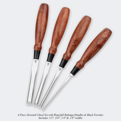 Limited-Run Waterfall Bubinga Mallets & Chisel Sets