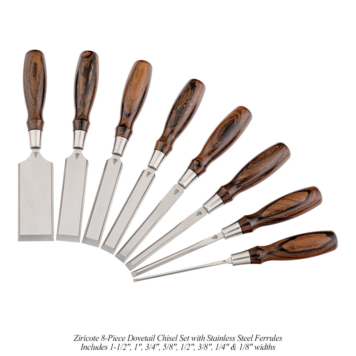 Limited-Run Ziricote Chisel Sets