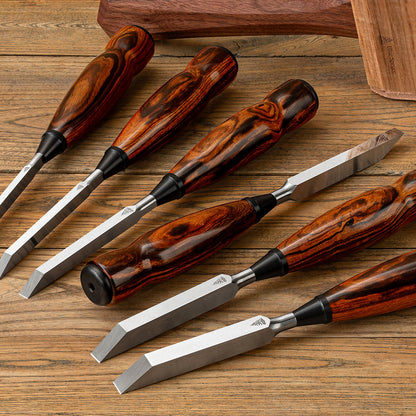 Limited Edition Blue Spruce Toolworks Desert Ironwood Chisel Sets