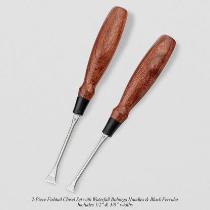 Limited-Run Waterfall Bubinga Mallets & Chisel Sets