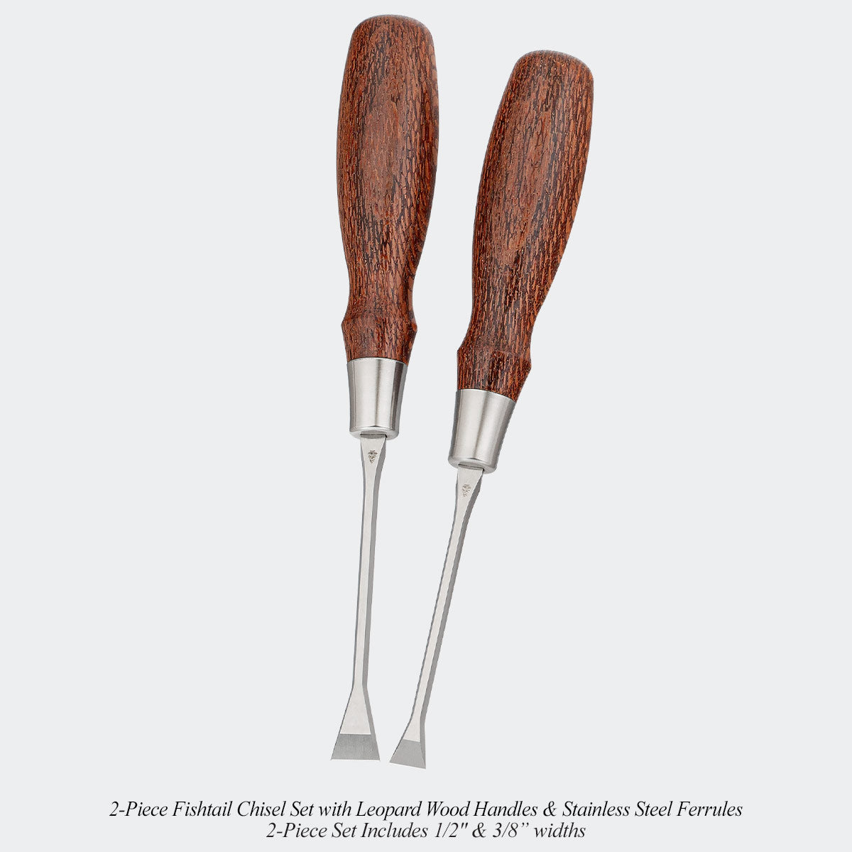 Small-Batch Run Leopard Wood Chisel Sets & Mallets