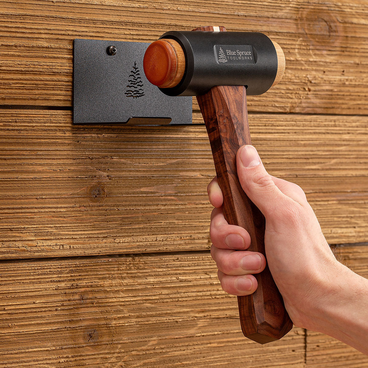 Steel and Maple Woodworkers Infill Mallet