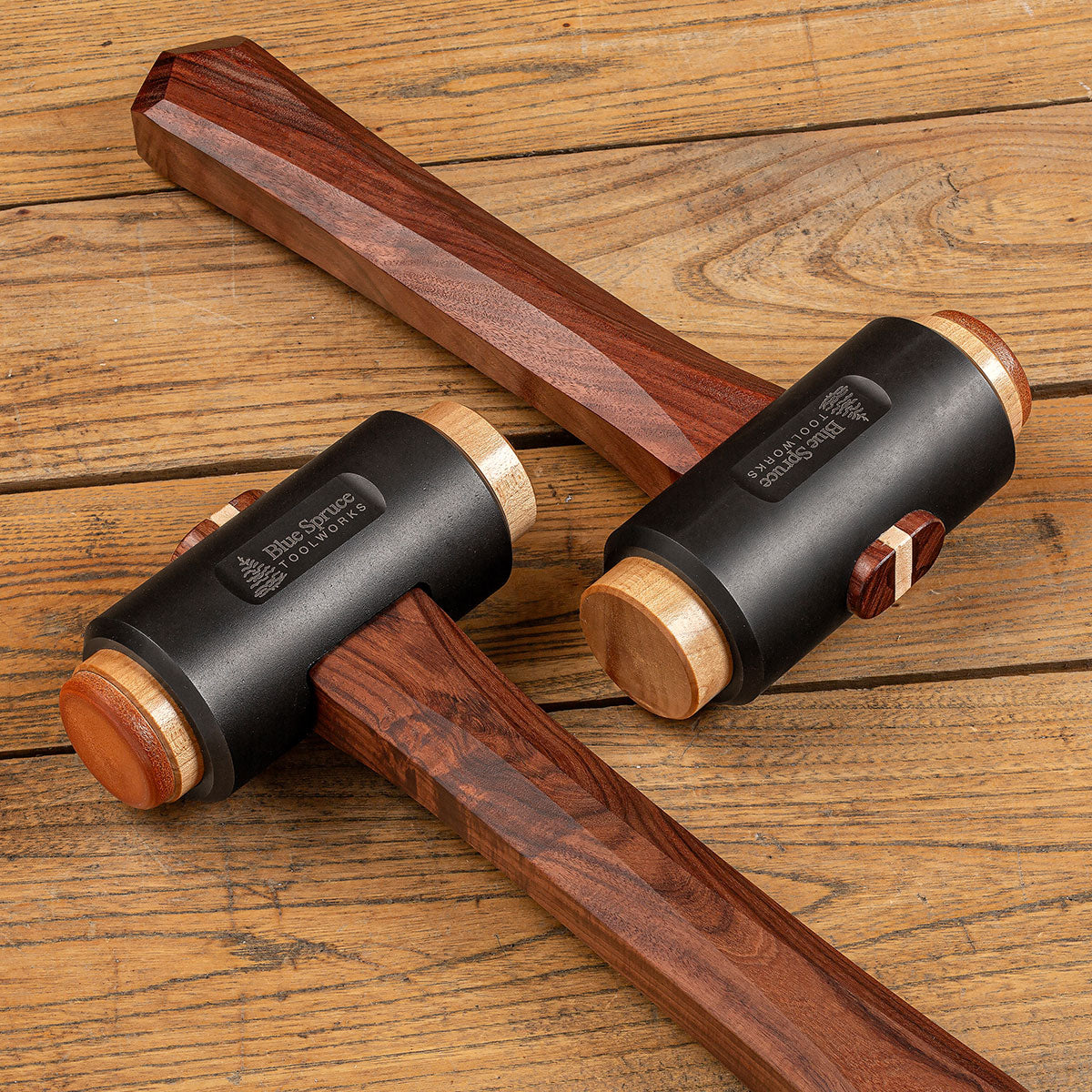 Steel and Maple Woodworkers Infill Mallet