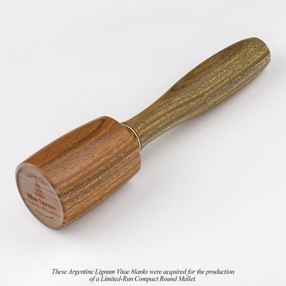 Example of Lignum Vitae Turning Blanks